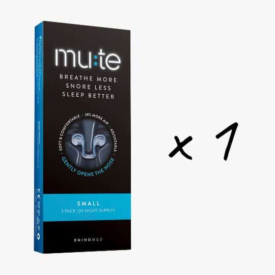 Mute Snoring Nasal Dilator Small | Rhinomed Shop US